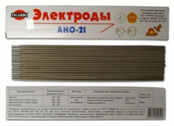 Электрод АНО-21 d 2,0 упаковка 1кг купить в Санкт-Петербурге
