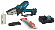 Пила цепная аккумуляторная MAKITA UC100DWA (BL-Motor,210Вт,12В/2.0Ач/СXT,шина10см) **