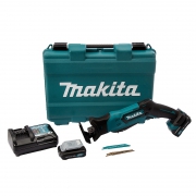 Пила сабельная аккумуляторная MAKITA JR105DWAE (12В,2*2.0Ач/CXT,рез50мм,0-3300об/мин,кейс)