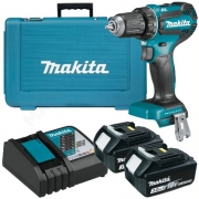 Аккумуляторная дрель-шуруповерт MAKITA DDF485RFE (BL-Motor,18B,13мм,2*3.0Ач/Li-Ion,50/25Нм,0-500/1900об/мин,кейс)