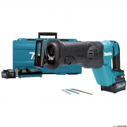 Пила сабельная аккумуляторная MAKITA JR001GM201 (BL-Motor,40В/2-4.0Ач,XGT,0-2300/3000об/мин,свет,кейс) **