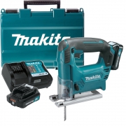 Лобзик аккумуляторный MAKITA JV101DWAE (12В,2*2.0Ач/CXT,65мм,маятник,кейс)