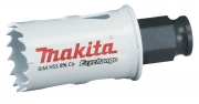 Коронка Bi-Metal HSS-Co MAKITA Ezychange (29мм/L-44мм,нержавейка,сталь,цв.мет,ПВХ,дерево)/E-03713