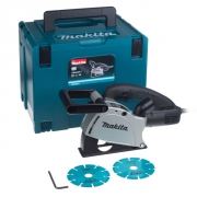 Бороздодел MAKITA SG1251J (1400Вт,125мм,глуб.0-30мм,шир.6-30мм,пл.пуск,кейс+диски)