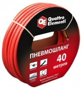 Шланг пневматический QUATTRO ELEMENTI (ПВХ,40м,разъемЕВРО)/645-556 **