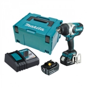 Гайковерт ударный аккумуляторный MAKITA DTW1001RTJ (BL-Motor,18В,2х5.0Ач/LXT,3/4