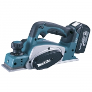 Рубанок аккумуляторный MAKITA DKP180RFE (18В,2*3.0Ач/LXT,82мм,глубина-2мм,кейс) **