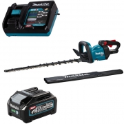 Кусторез аккумуляторный MAKITA UH006GM101 (BL-Motor,40В/1*4.0Ач/XGT+DC40RA,720Вт,шина60см)