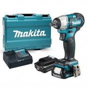 Гайковерт ударный аккумуляторный MAKITA TW141DWAE (12В,2*2.0Ач/CXT,1/2