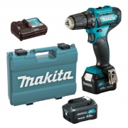 Аккумуляторная дрель-шуруповерт MAKITA DF333DWME (12В,2*4.0Ач/CXT,10мм,30/14Нм,кейс)