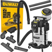 Пылесос DeWALT DXV30SAPTA (1050Вт,V-30л,150мБар,дистанц.запуск,обдув)