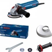 Машина шлифовальная угловая BOSCH GWS 12-125 S (1200Вт,125мм,2800-11000об/мин,пл.пуск)/06013A6020 **